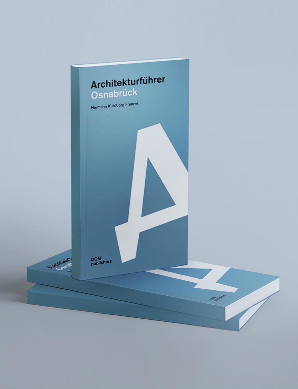 Layout und Gestaltung für Buch Architekturführer Osnabrück