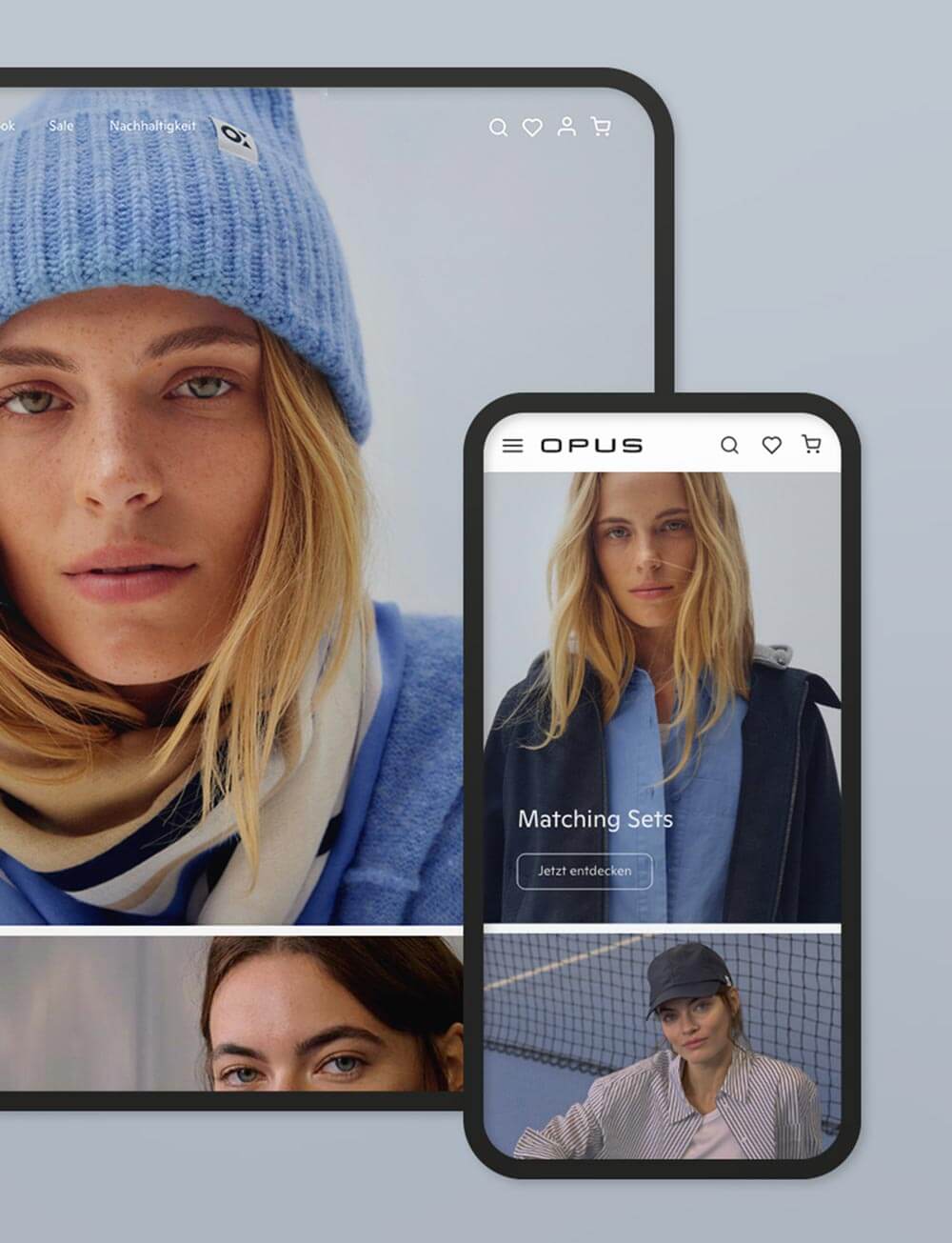 UX/UI für Webdesign eines Onlineshops der Fashionbranche